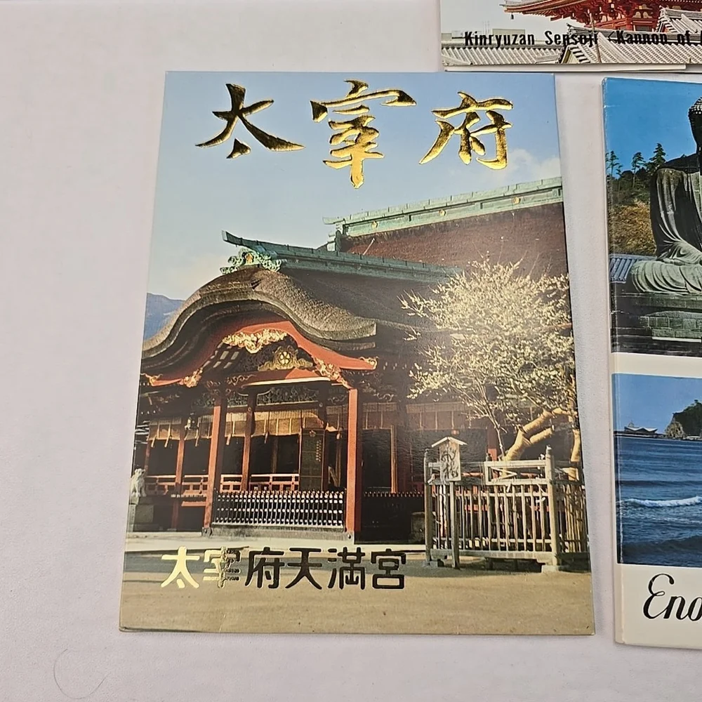 Vintage Travel JAPAN Brochure paper ad tourist guide map book tag postcards